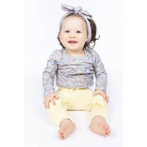 Bilde av best pris Blåblomstrete Vilje &amp; Ve Malin Body - Babyklær