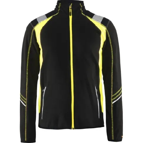 Bilde av best pris Blåkläder mikrofleece jakke 49931010, svart/gul, størrelse S Backuptype - Værktøj
