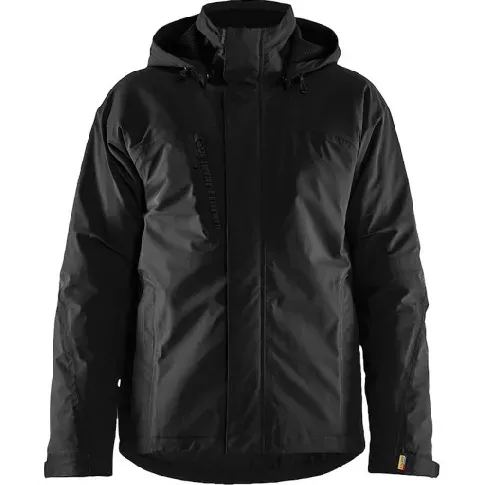 Bilde av best pris Blåkläder vinterjakke 44841917, avtagbar hette, svart, størrelse 4XL Backuptype - Værktøj