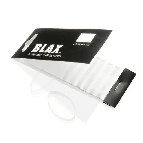 Bilde av best pris Blax Snag Free Hair Elastics Transparent 8pcs Hårpleie - Hårpynt og tilbehør - Tilbehør