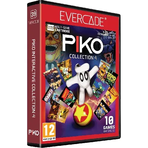 Bilde av best pris Blaze Evercade Piko Interactive Collection 4 - Videospill og konsoller