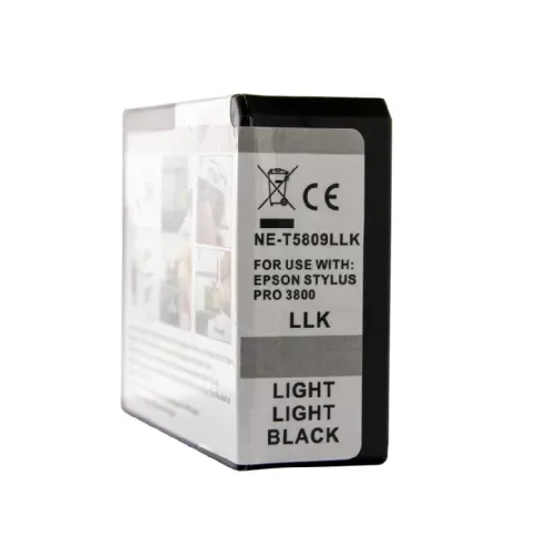 Bilde av best pris Blekkpatron, erstatter Epson T5809,lys lys svart, 84 ml Blekk