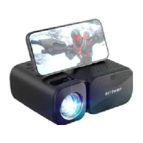 Bilde av best pris BlitzWolf BW-V3 Mini LED projector / projector, Wi-Fi + Bluetooth (black) TV, Lyd & Bilde - Prosjektor & lærret - Prosjektor