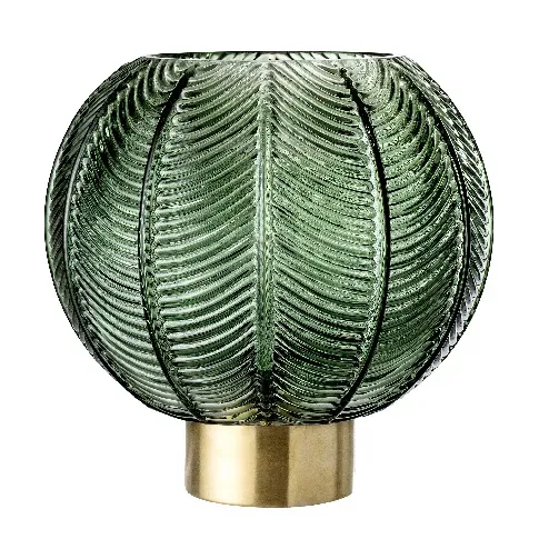 Bilde av best pris Bloomingville - Glass VaseØ 20 cm - Green (30704816) - Hjemme og kjøkken