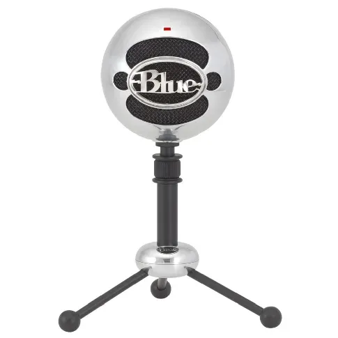 Bilde av best pris Blue - Microphone Snowball Brushed Aluminium - Videospill og konsoller
