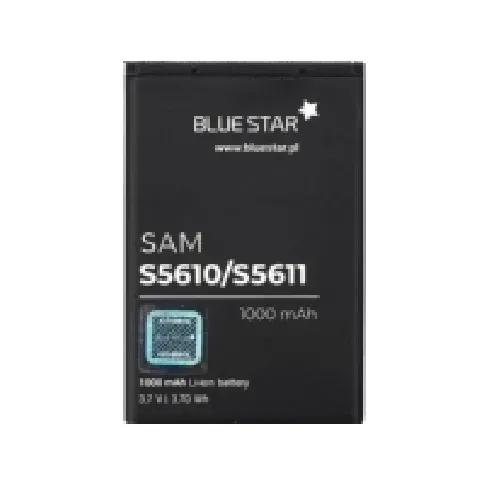 Bilde av best pris Blue Star BlueStar Battery Samsung B3410 S5620 S3650 Li-Ion 1000mAh Analog AB463651BE Tele & GPS - Batteri & Ladere - Batterier