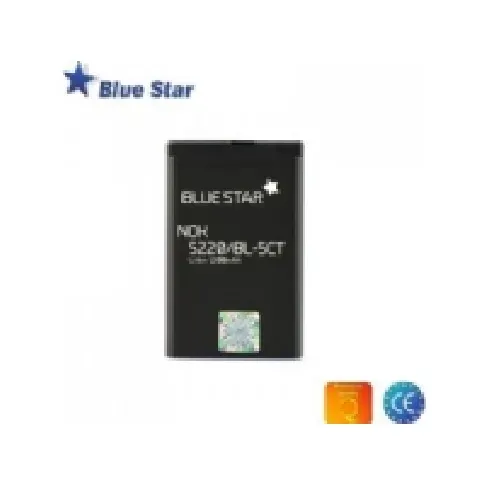 Bilde av best pris Blue Star-batteri for Nokia C3-01 C5 C6-01 Li-Ion 1200 mAh (BS-BL-5CT) Tele & GPS - Batteri & Ladere - Batterier