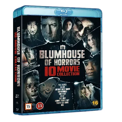 Bilde av best pris Blumhouse Of Horrors– 10 Movie Coll- Blu ray - Filmer og TV-serier