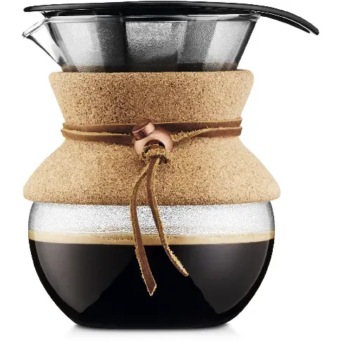Bilde av best pris Bodum Pour Over Kork med Filter 0,5 l Kaffebrygger