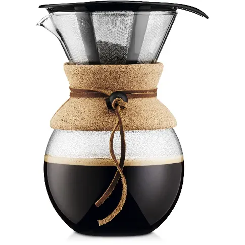Bilde av best pris Bodum Pour Over Kork med Filter 1,0 l Kaffebrygger