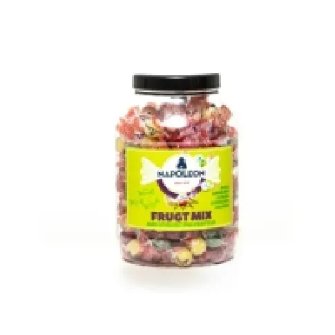 Bilde av best pris Bolcher Frugt Mix indpakket 1300g i plastbøtte Søtsaker og Sjokolade - Søtsaker, snacks og sjokolade - Hardt godteri
