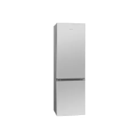 Bilde av best pris Bomann KG 184.1 - Kjøleskap/fryser - bunnfryser - bredde: 55 cm - dybde: 55.8 cm - høyde: 180 cm - 269 liter - Klasse D - rustfritt stål-optikk Hvitevarer - Kjøl og frys - Kjøle/fryseskap