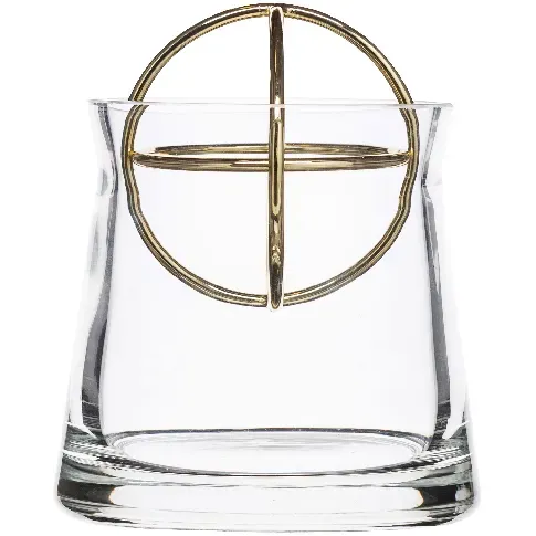 Bilde av best pris Born in Sweden Sphere vase, small, gullbelagt rustfritt stål Vase