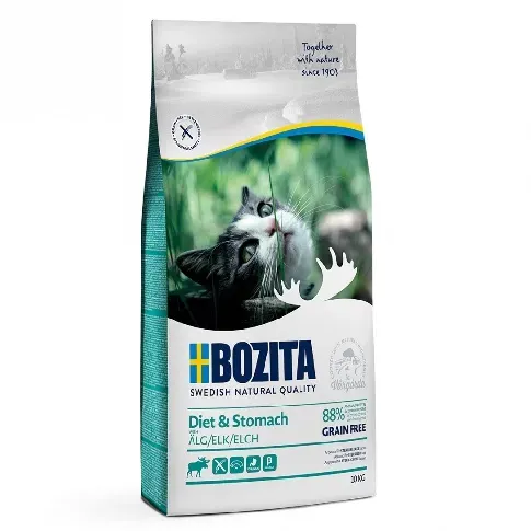Bilde av best pris Bozita Diet & Stomach Grain Free Elk (10 kg) Katt - Kattemat - Spesialfôr - Diettfôr til katt