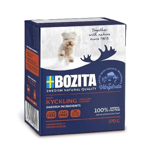 Bilde av best pris Bozita Kylling Biter i Gelé 370 g Hund - Hundemat - Våtfôr