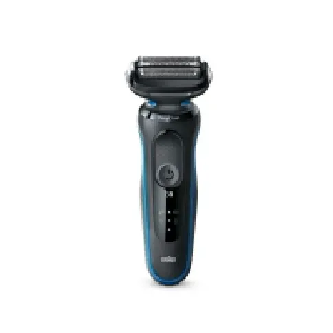 Bilde av best pris Braun 51-B1000s shaver black and blue Hårpleie - Skjegg/hårtrimmer - Barbermaskiner