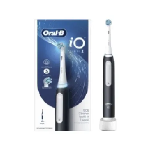Bilde av best pris Braun Oral-B iO3 elektrisk tannbørste matt svart (iO3 matt svart) Helse - Tannhelse - Elektrisk tannbørste