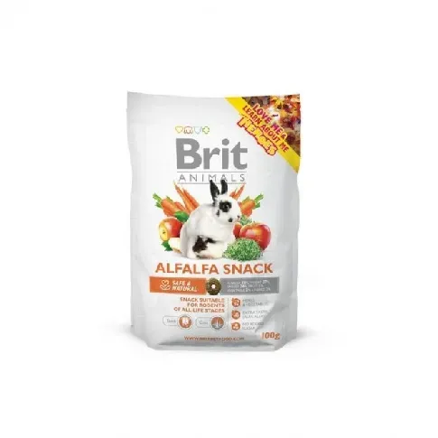 Bilde av best pris Brit Animals Alfalfa Snack (100 gram) Andre smådyr - Ørkenrotte