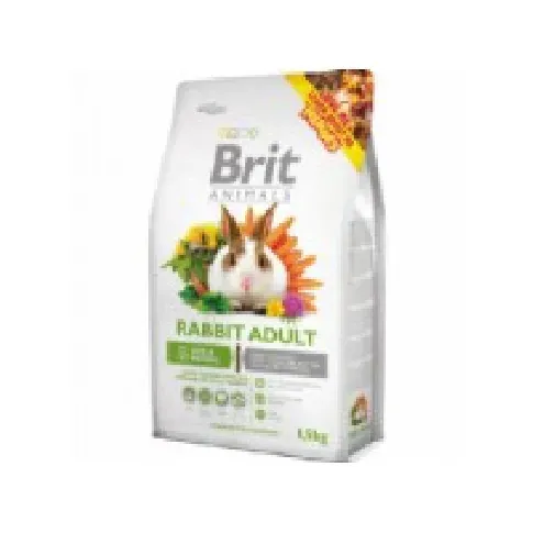 Bilde av best pris Brit Animals Rabbit Adult Complete 1,5 kg Kjæledyr - Små kjæledyr - Fôr