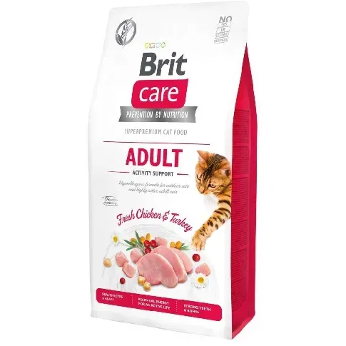 Bilde av best pris Brit Care Cat Grain Free Adult Activity Support (2 kg) Katt - Kattemat - Kornfri kattemat