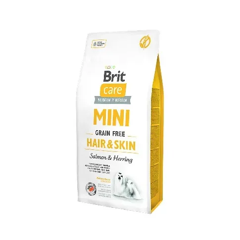 Bilde av best pris Brit Care Mini Grain Free Hair & Skin (7 kg) Hund - Hundemat - Spesialfôr - Hundefôr til følsom hud