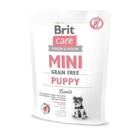 Bilde av best pris Brit Care Mini Grain Free Puppy Lamb (400 g) Hund - Hundemat - Kornfritt hundefôr