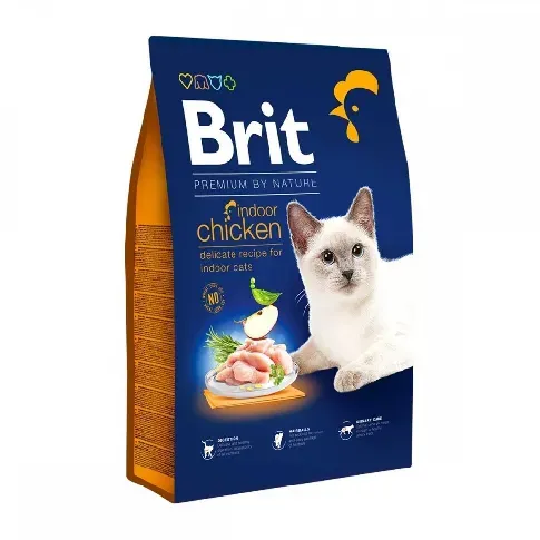 Bilde av best pris Brit Premium By Nature Cat Indoor Chicken (8 kg) Katt - Kattemat - Tørrfôr