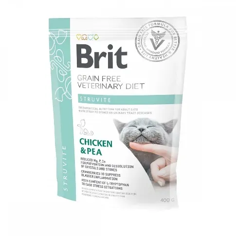 Bilde av best pris Brit Veterinary Diet Cat Struvite Grain Free (400 g) Veterinærfôr til katt - Problem med urinveiene