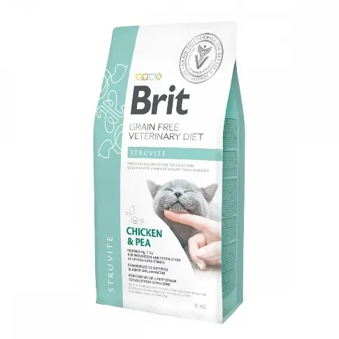 Bilde av best pris Brit Veterinary Diet Cat Struvite Grain Free (5 kg) Veterinærfôr til katt - Problem med urinveiene