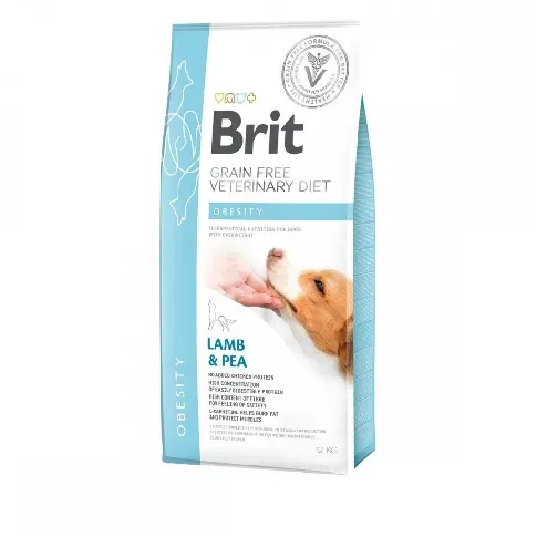 Bilde av best pris Brit Veterinary Diet Dog Obesity Grain Free (12 kg) Veterinærfôr til hund - Overvekt