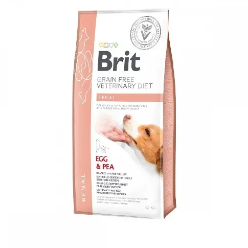 Bilde av best pris Brit Veterinary Diet Dog Renal Grain Free (12 kg) Veterinærfôr til hund - Nyresykdom