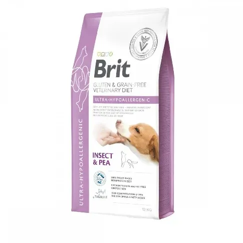 Bilde av best pris Brit Veterinary Diets Dog Grain Free Ultra-Hypoallergenic (12 kg) Veterinærfôr til hund - Fôrallergi
