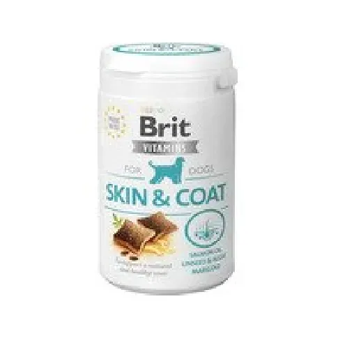 Bilde av best pris Brit Vitamins Skin&Coat 150g Kjæledyr - Hund - Kosttilskudd og oljer