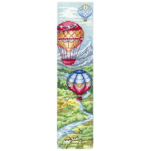 Bilde av best pris Broderipakke Bokmerke Luftballong Strikking, pynt, garn og strikkeoppskrifter
