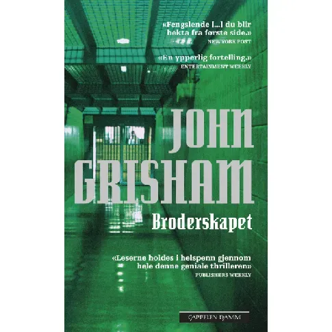 Bilde av best pris Broderskapet - En krim og spenningsbok av John Grisham