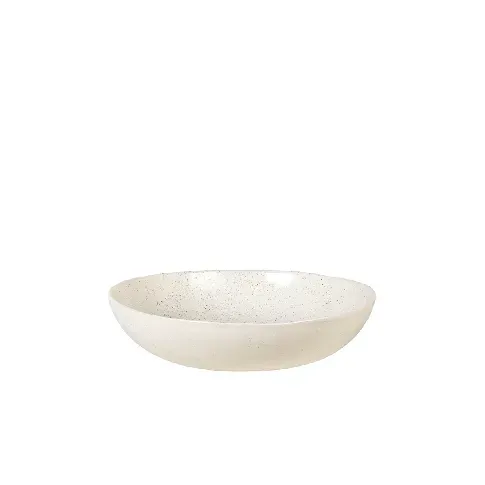 Bilde av best pris Broste Copenhagen - Nordic Salat bowl, Stoneware - Vanilla - Hjemme og kjøkken
