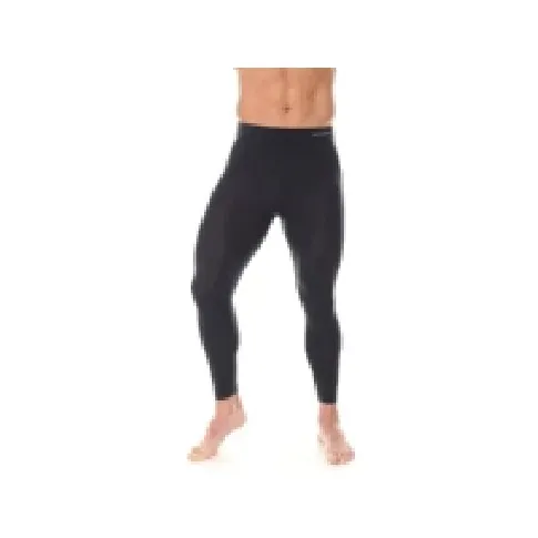 Bilde av best pris Brubeck Comfort Wool leggings for menn, grafitt, størrelse S (LE10930) Klær og beskyttelse - Arbeidsklær - Undertøy