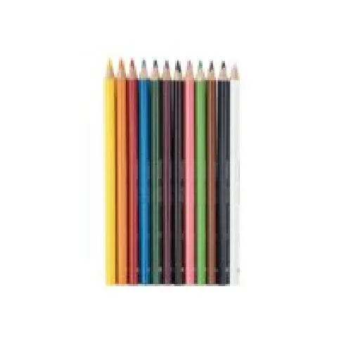 Bilde av best pris Bruynzeel Triple colour pencil tin | 48 colours Hobby - Kunstartikler - Blyanter