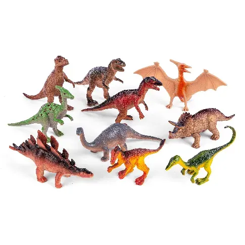 Bilde av best pris Bull - Dinosaurs figures (10 pcs) (63639) - Leker