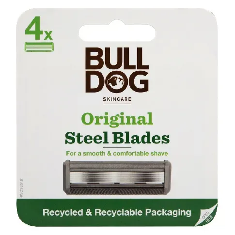 Bilde av best pris Bulldog Original Steel Blades Mann - Barbering - Barberhøvel og barberblader