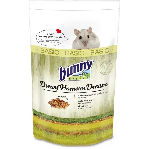Bilde av best pris Bunny Nature Dverg hamster Dream Basic 600 g Hamster - Hamstermat