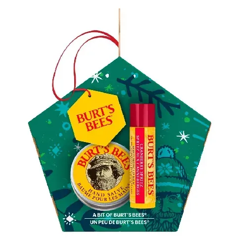 Bilde av best pris Burt's Bees Bit Of Burt's Cranberry Spritz Xmas Gift Set Hudpleie - Ansikt - Lepper - Leppepomade