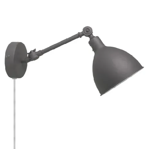 Bilde av best pris By Rydéns Bazar Mini vegglampe, grå Vegglampe