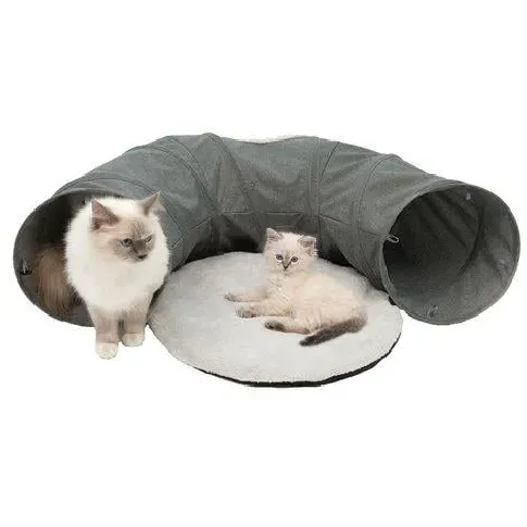 Bilde av best pris CATIT - Cat Tunnel Grey - (781.5022) - Kjæledyr og utstyr
