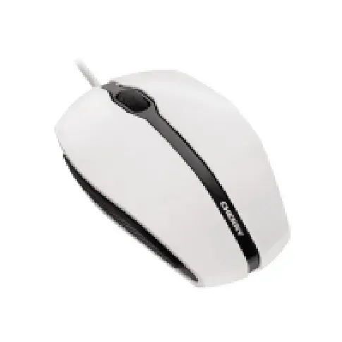 Bilde av best pris CHERRY GENTIX - Mus - høyre- og venstrehåndet - optisk - 3 knapper - kablet - USB - grå, hvit PC tilbehør - Mus og tastatur - Mus & Pekeenheter