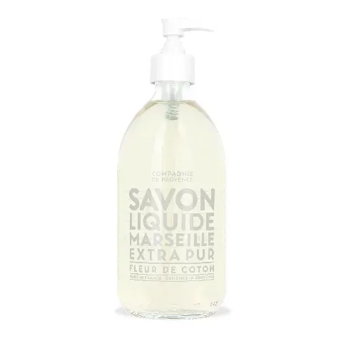 Bilde av best pris COMPAGNIE DE PROVENCE - Liquid Marseille Soap Cotton Flower 495 ml - Skjønnhet