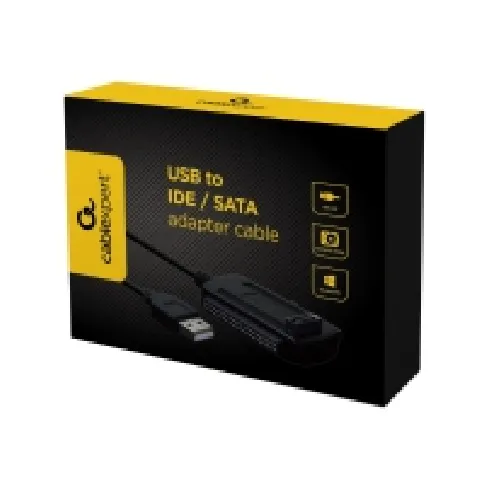 Bilde av best pris Cablexpert AUSI01 - Lagringskontroll - 2,5, 3,5 - ATA-133 / SATA 3Gb/s - USB 2.0 PC tilbehør - Kontrollere - IO-kort