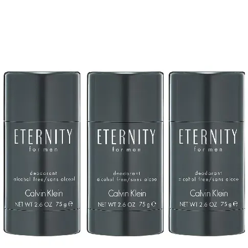 Bilde av best pris Calvin Klein - 3x Eternity Deodorant Stick for Men - Skjønnhet