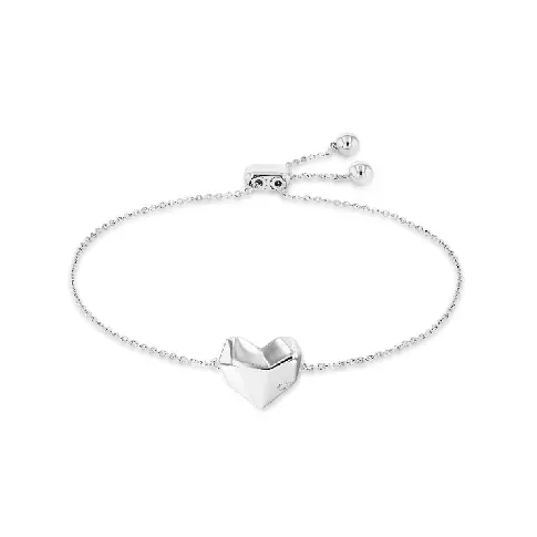 Bilde av best pris Calvin Klein Faceted Heart Bracelet Rustfritt Stål Armbånd 35000038