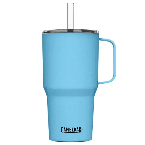 Bilde av best pris Camelbak Straw Mug termokrus 0.71 liter, nordic blue Termokrus